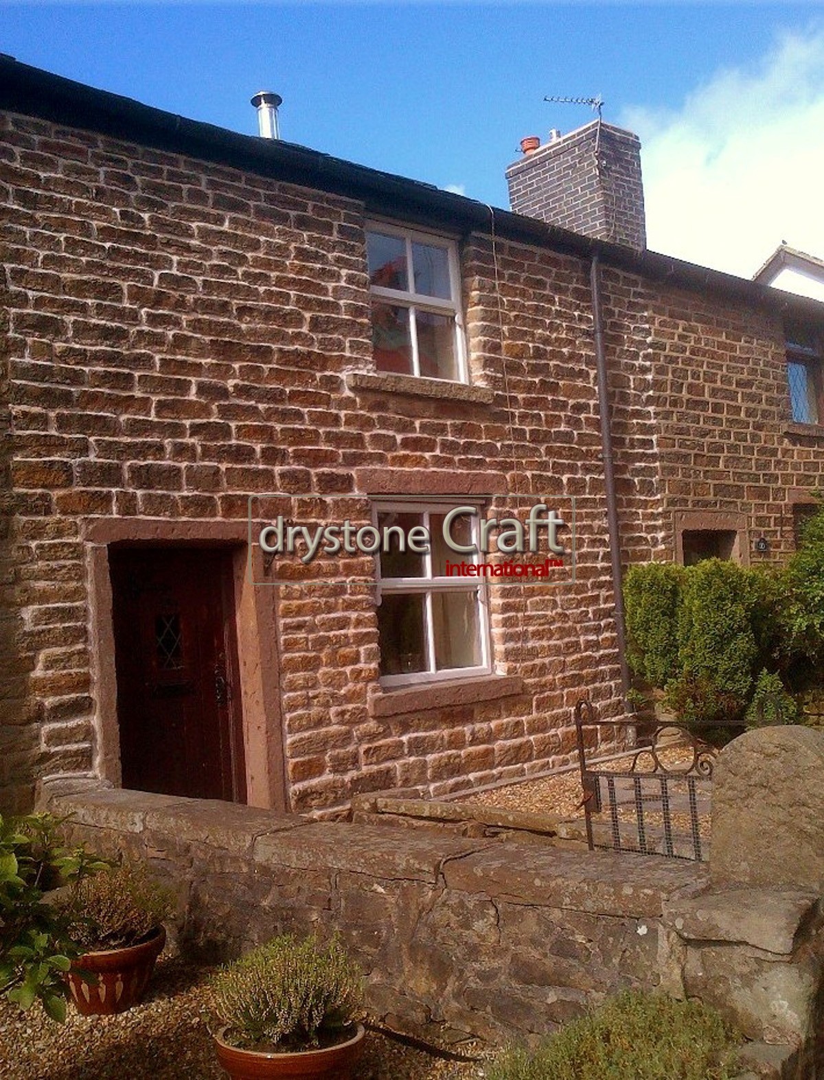 lime mortar to watershot stonework cottage restoration 2 bnscl ch